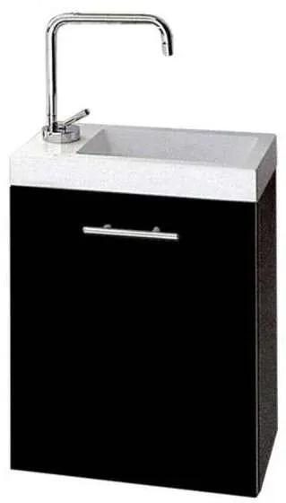 DM-San Duschmeister Unterschrank 40 cm schwarz Sano 359 - Badmöbel