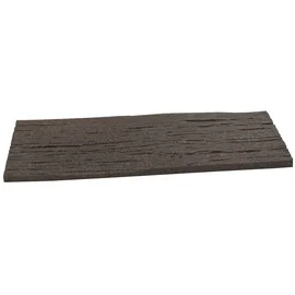 Lemodo Trittstein 3er-Set Gehwegplatte 60 x 25 x 1,7 cm braun