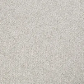 Merax Eckcouch Leinen 3-Sitzer Beige