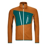 Ortovox Fleece Grid Jacket Herren Fleecejacke-Orange-M