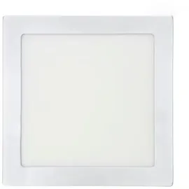 EDM - Quadratische Led-deckenleuchte 23cm - 20w - 1500lm - 4000k - Weiß - 31591