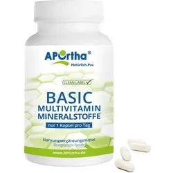 BASIC Multivitamin + Mineralstoffe - 90 vegetarische Kapseln One Size