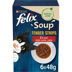 Felix Soup Tender Strips Suppe 24x48g