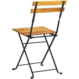 vidaXL Bistro-Set 3-tlg. natur klappbar