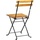vidaXL Bistro-Set 3-tlg. natur klappbar