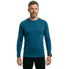 Endura BaaBaa Blend Langarm Baselayer blau M