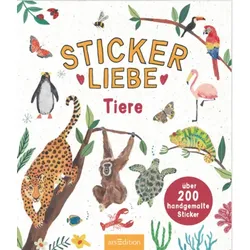 ARSEDITION 13123 Stickerliebe: Tiere