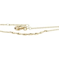 Firetti Goldarmband »Schmuck Geschenk Gold 585, glänzend, gedrehtes Element«,