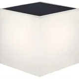 Newgarden Wally Quader-Wandlampe Kunststoff 12x12x18 cm Solar mit Dämmerungssensor weiß