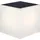 Newgarden Wally Quader-Wandlampe Kunststoff 12x12x18 cm Solar mit Dämmerungssensor weiß