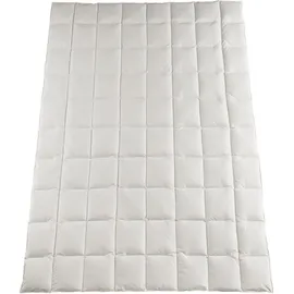Häussling Daunenliebling Dauneneinziehdecke medium, wollweiß, 155x220 cm