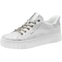 Marco Tozzi Feel Damen Sneaker Silver Comb 41