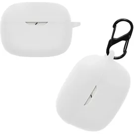 kwmobile Hülle kompatibel mit JBL Wave Beam/Beam 2 / Wave 200TWS Hülle / Kopfhörer Case - TPU Silikon Cover - Schutzhülle in Weiß