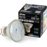 LED-Line LED GU10 5W = 50W Reflektor 450lm 120° Glas 220-260V Warmweiß 2700K