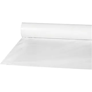 Papstar Starpak Folien-Tischdecke, (B)800 mm x 80 cm weiss