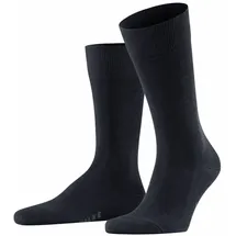 Falke Socken Family So Allrounder Strümpfe, Uni, Baumwollmischung Dark Navy 47-50