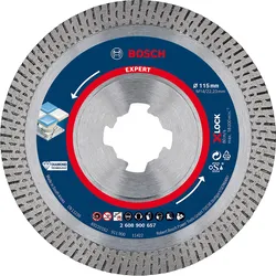 Bosch EXPERT HardCeramic X-LOCK Diamanttrennscheiben für kleine Winkelschleifer, Bohrungsdurchmesser - 2608900657