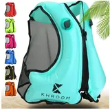 Khroom Schwimmweste aufblasbar Erwachsene für SUP, Kajak, Schnorcheln / Schnorchelweste, Keine Rettungsweste für Hochsee