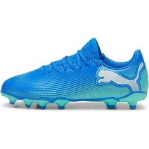 Puma Future 7 Play Kinder Hyperlink Blue-Mint-Puma White 38