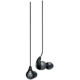 Shure In-Ear-Kopfhörer SE112-GR-EFS Grau Schwarz (NC, Kabelgebunden), Kopfhörer, Grau