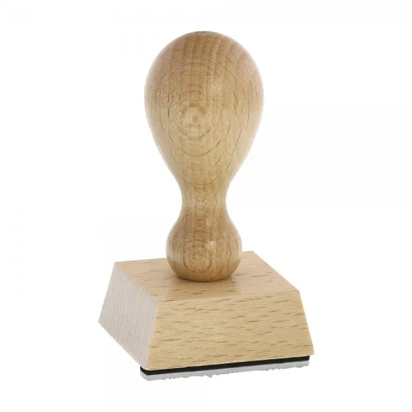QR-Code-Stempel Holzstempel (40x40 mm)