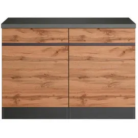 Held Unterschrank Turin 120 x 86 cm Grau