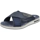 Rieker Herren 29083 Pantolette, Blau, 46 EU
