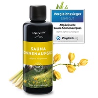 AllgäuQuelle Bio Saunaaufguss Saunaduft Ylang-Ylang und Lemongrass Aufgussmittel Sauna
