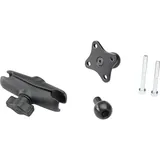 SW-Motech Navihalter für Motorrad M8 Lenkerklemmung - 2,54cm Kugel