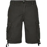 Brandit Textil Vintage Kurze Hose Black L