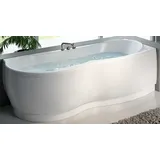 Novellini Venus Hydro Desinfektion 180x80 Badewanne Hydro Rund Rechts Wasserhahn