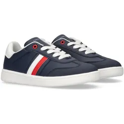 Sneaker, Retro Sneaker, Court Sneaker, unisex, Gr. 35, blue-white, , 17782702-35