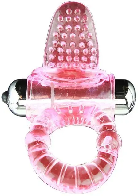 BAILE - SWEET ABS 10 RHYTHMS RING ROSA VIBRATOR PENISRING
