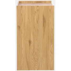 sweeek - Schreibtisch Holzdekor mit 2 Ablagen