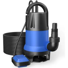 Wiltec Schmutzwasserpumpe 400 W 7500 l/h