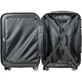 warenhandel könig Hartschalen Trolley Tourist Attractions 4-Rollen Cabin 67 cm / 66 l bunt