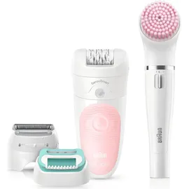 Braun Silk-épil Beauty Set 5 5-875 weiss/rosa