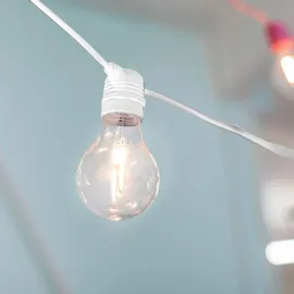 Licht-Erlebnisse Lichterkette LED 5 m Weiß