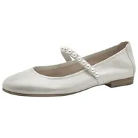 TAMARIS Ballerina 1-22140-44 Riemchenballerina TOUCH-IT silberfarben 38 EU