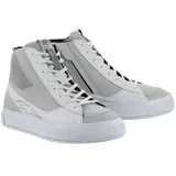 Alpinestars Stated Podium Motorradschuhe - White / Cool Gray - EU 42 1/2