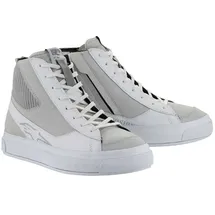 Alpinestars Stated Podium Motorradschuhe - White / Cool Gray - EU 42 1/2