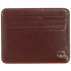 Golden Head Colorado Kreditkartenetui RFID Schutz Leder 10 cm tabacco