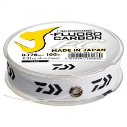 Daiwa Vorfachschnur J-Fluorocarbon Leader, Ø mm: 0,80 / 50 m