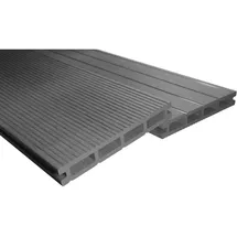 Endorphin Endorphin, Gartenbodenbelag, 4m2 Hellgrau WPC Terrassendielen Komplettset
