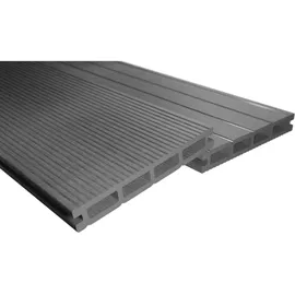 Endorphin Endorphin, Gartenbodenbelag, 4m2 Hellgrau WPC Terrassendielen Komplettset