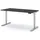 Assmann Electronic Schreibtisch Y-Line Curved Anthrazit / Silber