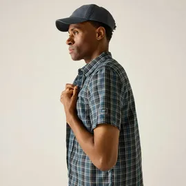 Regatta Mindano Kurzarmhemd - Night Sky Multi Cross Check - M