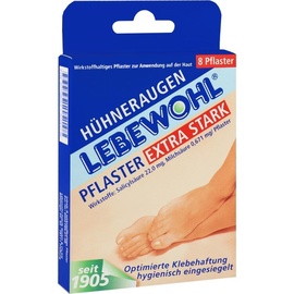 lebewohl-Fabrik GmbH & Co. KG Lebewohl Hühneraugen Pflaster extra stark