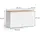 Vicco Kommode Wido 80 x 50 cm Weiß/Sonoma