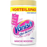 Vanish Oxi Action Powerweiss Pulver Booster Fleckenentferner weiße Wäsche 1,65kg